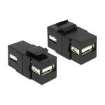 DeLock Μετατροπέας USB-A female σε USB-A female 1τμχ 86367
