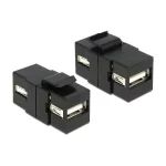 DeLock Μετατροπέας USB-A female σε USB-A female 1τμχ 86367 - Image 2