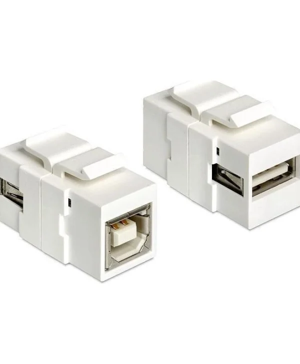 DeLock Μετατροπέας USB-B female σε USB-A female Λευκό 1τμχ 86320