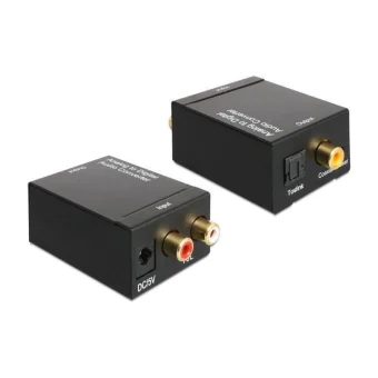 DeLock Μετατροπέας Coaxial / Toslink female σε RCA 2x female (62443)