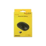 DeLock 12494 Ασύρματο Mini Ποντίκι Μαύρο - Image 3