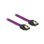 DeLock 7-Pin SATA III - 7-Pin SATA III Cable 20cm Μωβ (83689) - Image 2