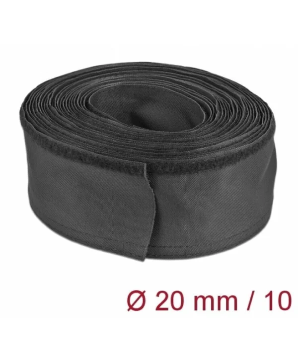 Delock Cable Organizer Delock 19193 Velcro 2 Cm Width 10 M Length Black
