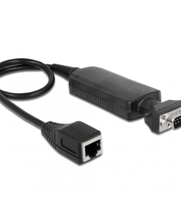 Delock Lan Adapter Rj45 To Serial Rs-232 Db9 M-t Delock 62976