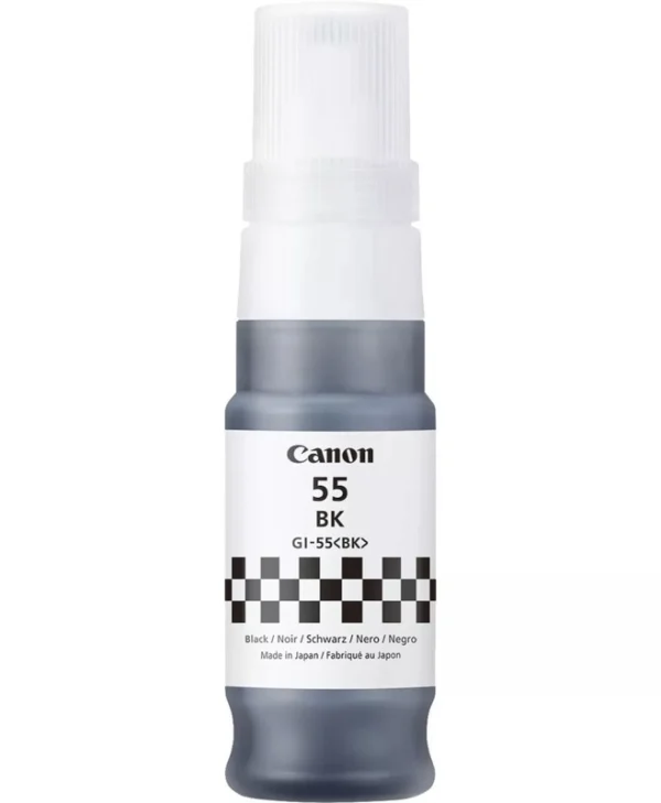 Canon GI-55BK Γνήσιο Μελάνι Εκτυπωτή InkJet Μαύρο (6292C001)