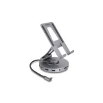 DeLock USB-C Docking Station με HDMI 4K PD Ethernet Γκρι (88017)