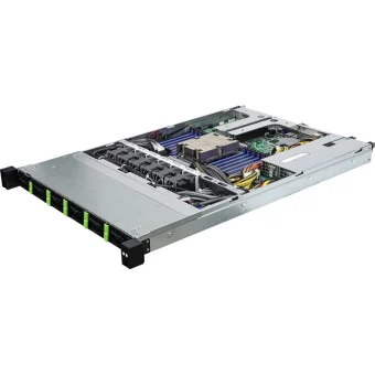 ASRock 1U12E-GENOA/2L2T (EPYC 9004/24GB DDR4/Rack 1U, UP, AMD EPYC 9004, 12xSFF, 2xGbE, 2x10GbE, Red. PSU, IPMI/No OS)