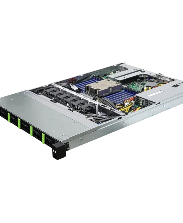 ASRock 1U12E-GENOA/2L2T (EPYC 9004/24GB DDR4/Rack 1U, UP, AMD EPYC 9004, 12xSFF, 2xGbE, 2x10GbE, Red. PSU, IPMI/No OS)