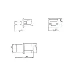 DeLock Κάλυμμα βυσμάτων 10τμχ 64020 - Image 3