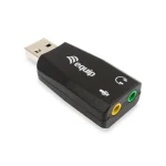 Equip Μετατροπέας USB-A male σε 3.5mm female 1τμχ 245320