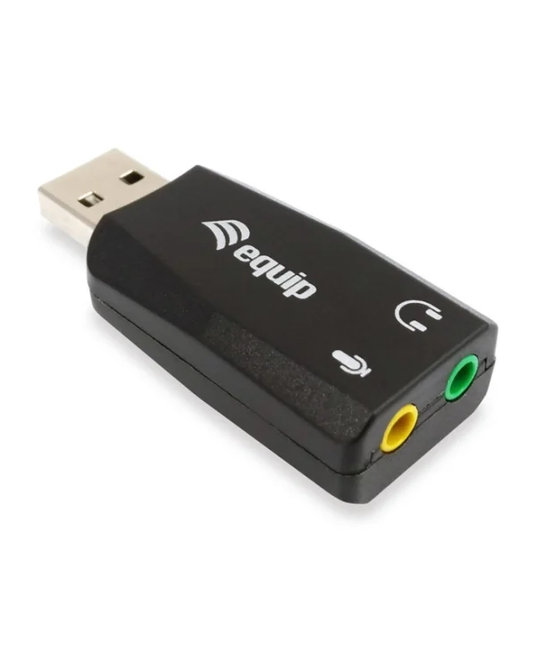 Equip Μετατροπέας USB-A male σε 3.5mm female 1τμχ 245320