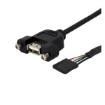 StarTech Μετατροπέας DC male σε DC female 1τμχ USBPNLAFHD3
