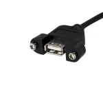 StarTech Μετατροπέας DC male σε DC female 1τμχ USBPNLAFHD3 - Image 2