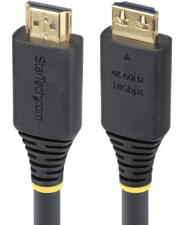 StarTech Cable HDMI male - HDMI male 7m Μαύρο HDMI2-CABLE-GRIP-7M