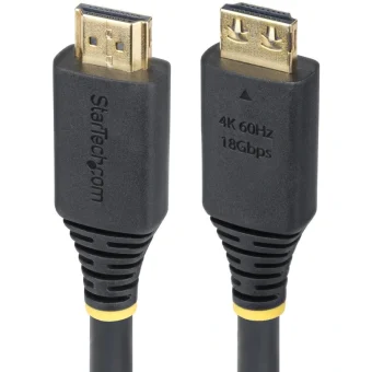 StarTech Cable HDMI male - HDMI male 5m Μαύρο HDMI2-CABLE-GRIP-5M