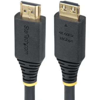StarTech Cable HDMI male - HDMI male 1m Μαύρο HDMI2-CABLE-GRIP-1M