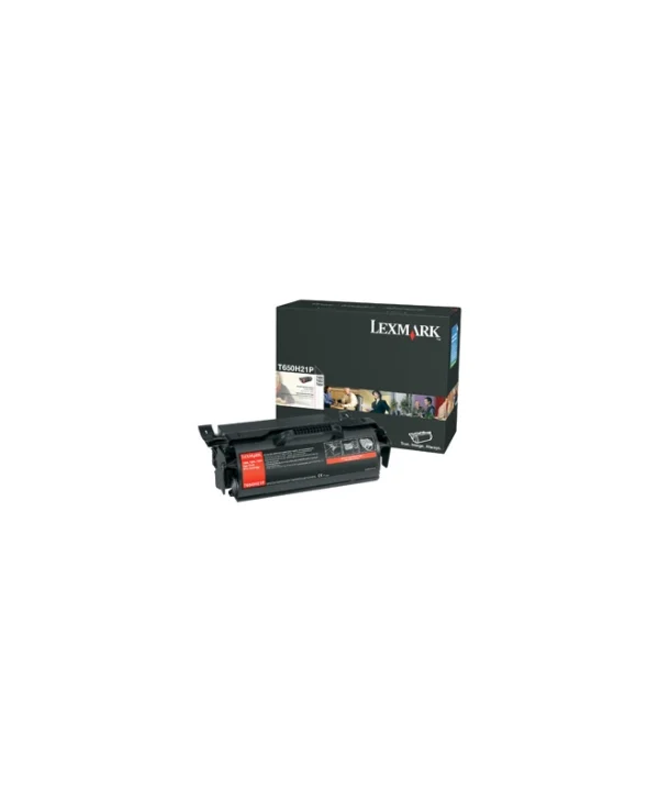 Lexmark T650H80G Γνήσιο Toner Laser Εκτυπωτή Μαύρο High Yield 25000 Σελίδων T650H80G