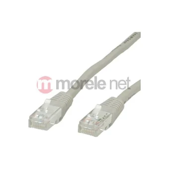 Value U/UTP Cat.5e Καλώδιο Δικτύου Ethernet 15m Γκρι 1τμχ 21.99.0515