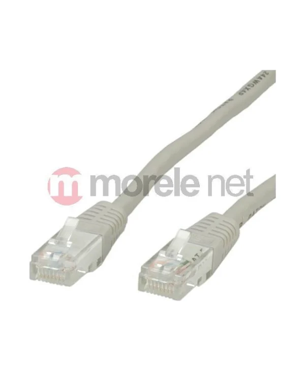 Value U/UTP Cat.5e Καλώδιο Δικτύου Ethernet 15m Γκρι 1τμχ 21.99.0515