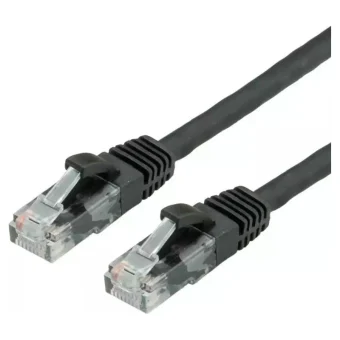 Value U/UTP Cat.6 Καλώδιο Δικτύου Ethernet 2m Μαύρο 1τμχ 21.99.1045
