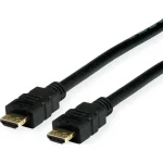 Value HDMI 2.0 Angle Cable HDMI male - HDMI male 1.5m Μαύρο 11.99.5691