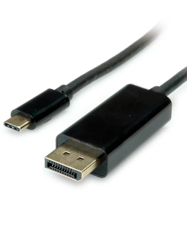 Value USB 2.0 Cable USB-C male - DisplayPort Μαύρο 2m 11.99.5846-10