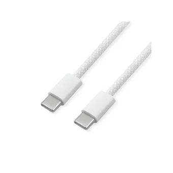 Value USB 2.0 Cable USB-C male - USB-C 60W Λευκό 2m 11.99.8341-10