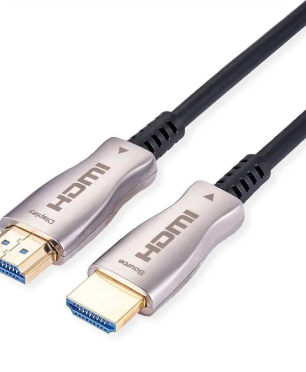 Value Cable HDMI male - HDMI male 20m Μαύρο 14.99.3480