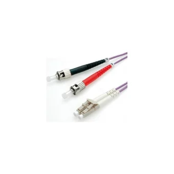 Value Καλώδιο Οπτικής Ίνας LC-ST 2m Μωβ 1τμχ 21.99.8772