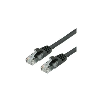 Value U/UTP Cat.6a Καλώδιο Δικτύου Ethernet 1m Μαύρο 1τμχ 21.99.1461