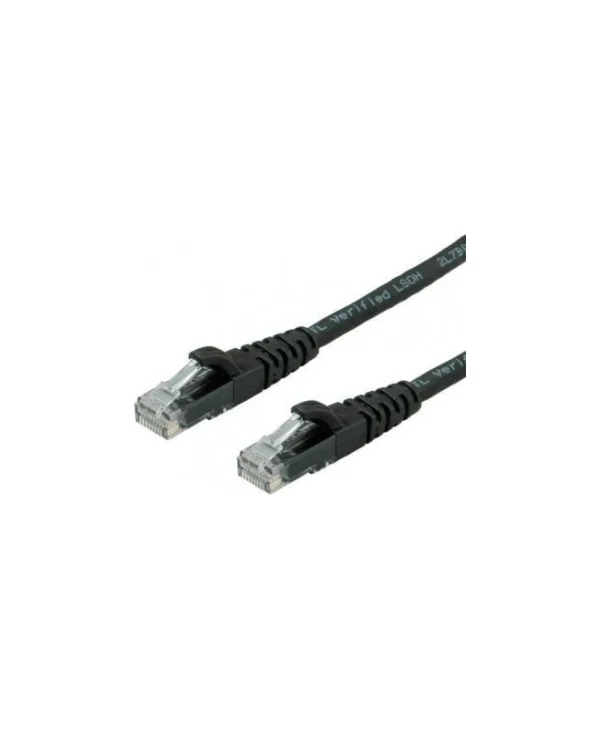 Value U/UTP Cat.6a Καλώδιο Δικτύου Ethernet 7m Μαύρο 1τμχ 21.99.1466