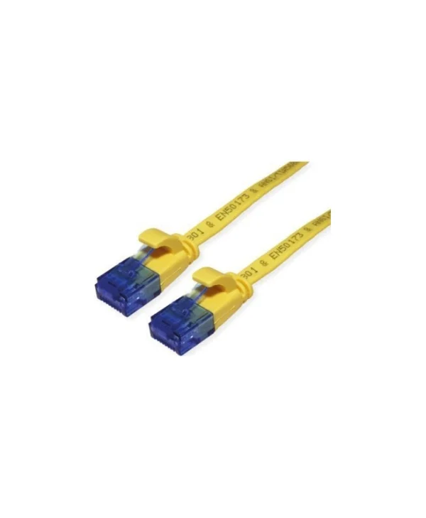 Triton U/UTP Cat.6a Καλώδιο Δικτύου Ethernet 2m Κίτρινο 1τμχ 21.99.2032