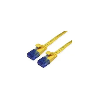 Value U/UTP Cat.6a Καλώδιο Δικτύου Ethernet 5m Κίτρινο 1τμχ 21.99.2035