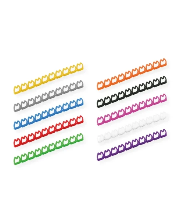 Value Δεματικά Καλωδίων 10x10mm Πολύχρωμο 10τμχ 25.99.5256-20