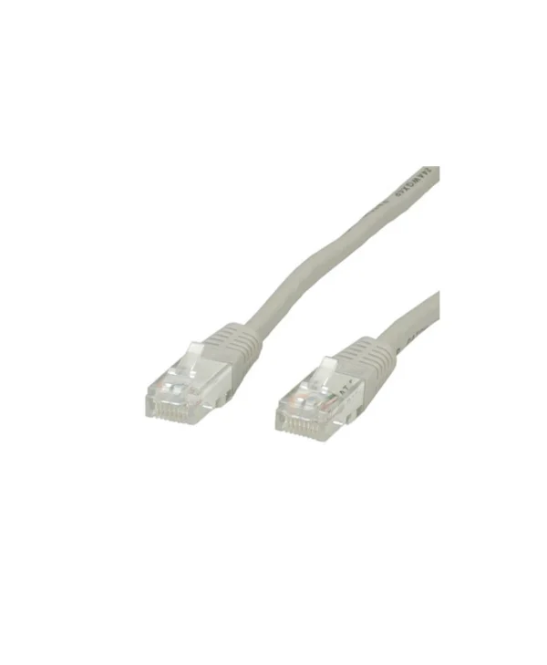 Roline U/UTP Cat.6 Καλώδιο Δικτύου Ethernet 1m Γκρι 21.99.0901