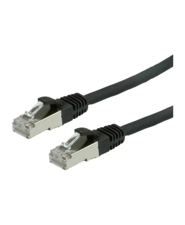 Value S/FTP Καλώδιο Δικτύου Ethernet 0.5m Μαύρο 1τμχ 21.99.1225