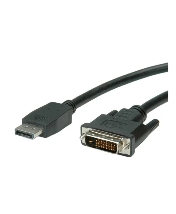 Value Cable DVI-D male - DisplayPort male 2m Μαύρο (11.99.5610)