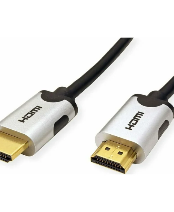 Value HDMI 2.1 Cable HDMI male - HDMI male 2m Μαύρο 11.99.5942