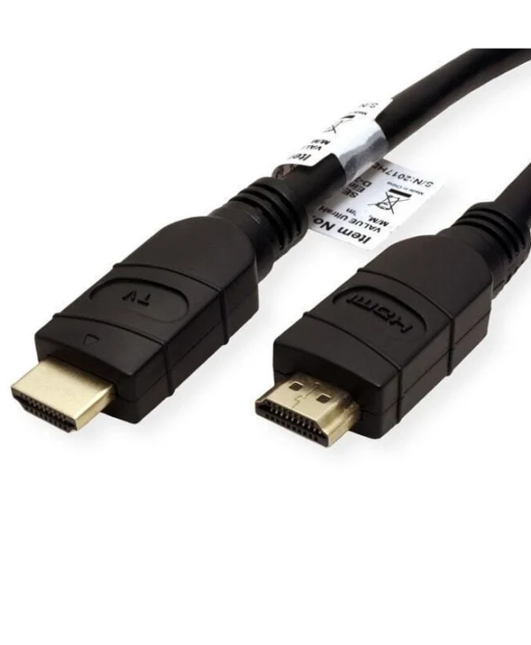 Value Cable 14.99.3452 Hdmi M To Hdmi M 15m Black