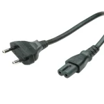 Value Euro / IEC C7 - Euro / IEC C7 Cable 5m Μαύρο 19.99.2094 - Image 2