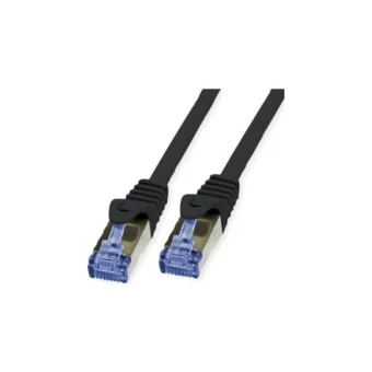 Value S/FTP Cat.6a Καλώδιο Δικτύου Ethernet 20m Μαύρο 1τμχ 21.99.0720