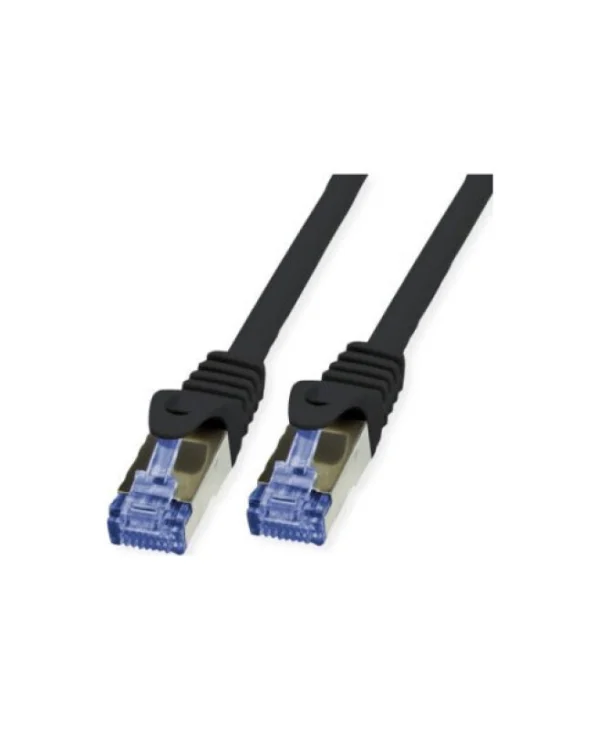 Value S/FTP Cat.6a Καλώδιο Δικτύου Ethernet 20m Μαύρο 1τμχ 21.99.0720