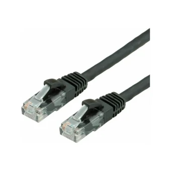 Value U/UTP Cat.6a Καλώδιο Δικτύου Ethernet 0.3m Μαύρο 1τμχ (21.99.1464-100)