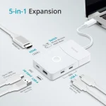 D-Link USB-C Docking Station με Λευκό (DUP-501) - Image 3