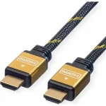 Roline HDMI 1.4 Cable HDMI male - HDMI male 10m Μαύρο 11.04.5506 - Image 3