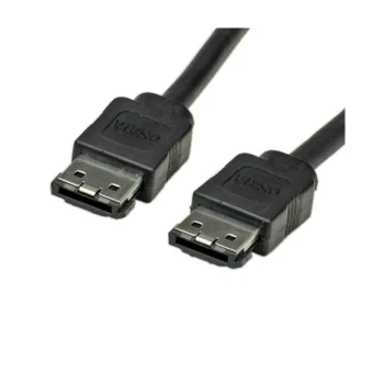 Roline 11.03.1548 Cable Esata3 To Esata3 6.0 Gbit S 0.5m External Black