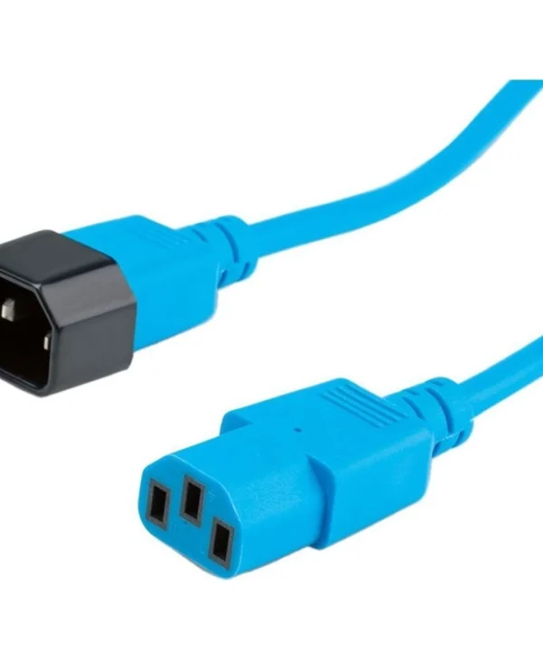 Value IEC C14 / IEC C13 - IEC C14 / IEC C13 / IEC 320 Cable 0.8m Μπλε 19.08.1527
