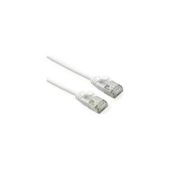 Roline F/UTP Cat.6a Καλώδιο Δικτύου Ethernet 1.5m Λευκό 1τμχ 21.15.1704