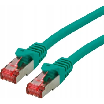 Roline S/FTP Cat.6 Καλώδιο Δικτύου Ethernet 45m Πράσινο 1τμχ 21.15.2634