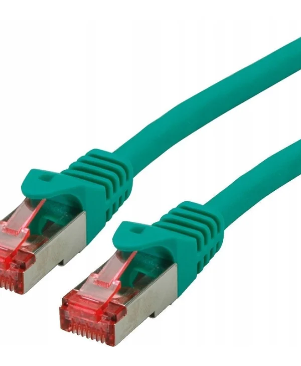 Roline S/FTP Cat.6 Καλώδιο Δικτύου Ethernet 45m Πράσινο 1τμχ 21.15.2634